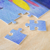 Rainbow Faerie Unicorn Legpuzzel (Zijkant)