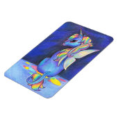Rainbow Faerie Unicorn Magneet (Linkerzijde)