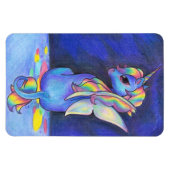 Rainbow Faerie Unicorn Magneet (Horizontaal)