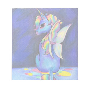 Rainbow Faerie Unicorn Notitieblok