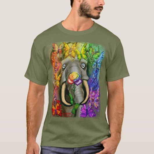 Rainbow Faeries Rozen T-Shirt (Voorkant)