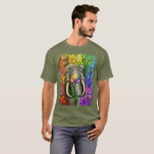 Rainbow Faeries Rozen T-Shirt (Voorkant volledig)