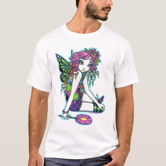 Rainbow Fairy Childrens Top Snoep Crystal (Voorkant)