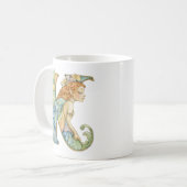 Rainbow Fairy Initiaal 'K' Koffiemok (Voorkant links)