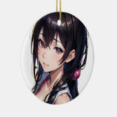 Rainbow Fairy Keramisch Ornament (Rechts)