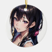 Rainbow Fairy Keramisch Ornament (Voorkant)