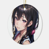 Rainbow Fairy Keramisch Ornament (Links)