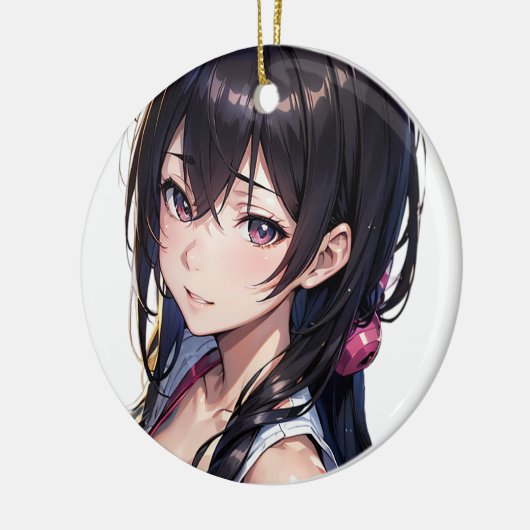 Rainbow Fairy Keramisch Ornament (Links)