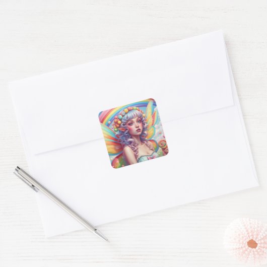 Rainbow Fairy Sticker (Envelop)