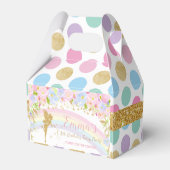 Rainbow Fairy Verjaardagsfeestje Baby shower Dank  Bedankdoosjes (Achterkant)