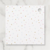 Rainbow Fairy Verjaardagsfeestje Dank u Bedankjes Labels (Achterkant)