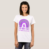 Rainbow Faith Hoop Liefde Chiari Misvorming T-shirt (Voorkant volledig)