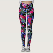 Rainbow Fall Leaves Leggings (Voorkant)