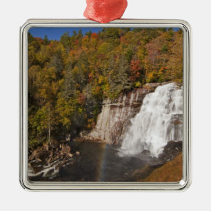 Rainbow Falls in Gorges State Park in Noord Metalen Ornament