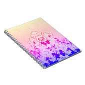 Rainbow Fancy Vlaams kleurig elegant Notitieboek (Rechterzijde)