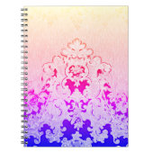 Rainbow Fancy Vlaams kleurig elegant Notitieboek (Voorkant)