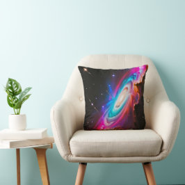 Rainbow Fantasy Black Hole Galaxy Kussen