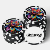Rainbow Fantasy Forest Poker Chips (Opstapeling)