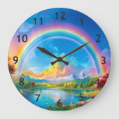 Rainbow Fantasy Grote Klok (Voorkant)