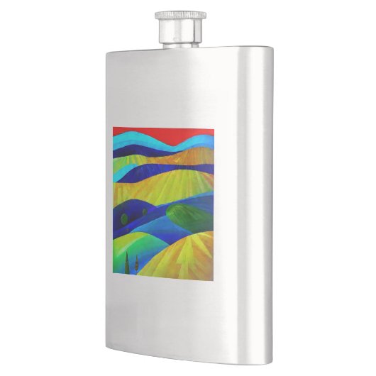 Rainbow Fantasy Hills Landschap Flacon (Links)