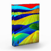 Rainbow Fantasy Hills Landschap Fotoblokken (Links)