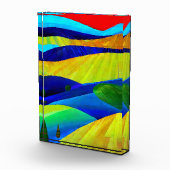 Rainbow Fantasy Hills Landschap Fotoblokken (Rechts)