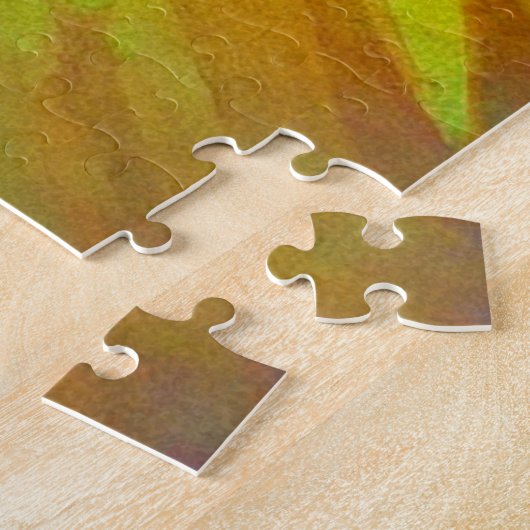 Rainbow Fantasy Hills Landschap Legpuzzel (Zijkant)