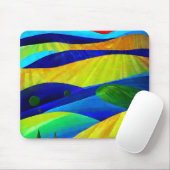 Rainbow Fantasy Hills Landschap Muismat (Met muis)