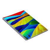 Rainbow Fantasy Hills Landschap Notitieboek (Rechterzijde)