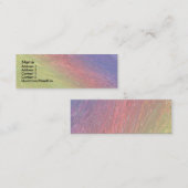 Rainbow Fantasy Mini Visitekaartje (Voorkant / Achterkant)