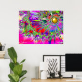 Rainbow Fantasy Sun Print (Thuiskantoor)