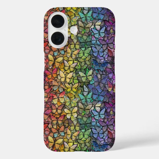 Rainbow Fantasy Vlinders Case-Mate iPhone Case (Achterkant)