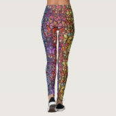 Rainbow Fantasy Vlinders Leggings (Achterkant)