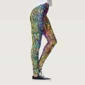 Rainbow Fantasy Vlinders Leggings (Rechts)