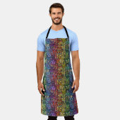 Rainbow Fantasy Vlinders Schort (Gedragen)