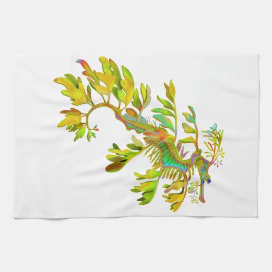 Rainbow Fantasy Zee Dragon Kitchen Towels Theedoek (Horizontaal)