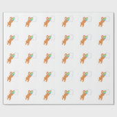 Rainbow Fart Cat Cadeaupapier (Vlak)