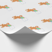 Rainbow Fart Cat Cadeaupapier (Hoek)