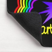 Rainbow Farts mousepad Muismat (Hoek)