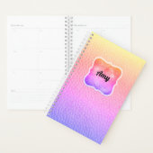 Rainbow Faux Leather Kijk Moderne Planner (Display)