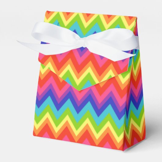 Rainbow Favor Box Bedankdoosjes (Voorkant Zijde)