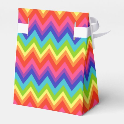 Rainbow Favor Box Bedankdoosjes (Achterkant)