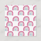 Rainbow Favoriete Kaart (Achterkant)