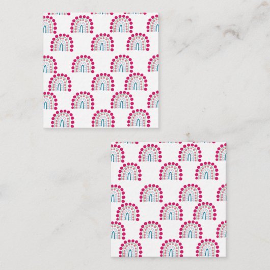 Rainbow Favoriete Kaart (Voorkant / Achterkant)