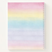 Rainbow Favorite Love Story Couple's Scrapbook Notitieboek (Achterkant)