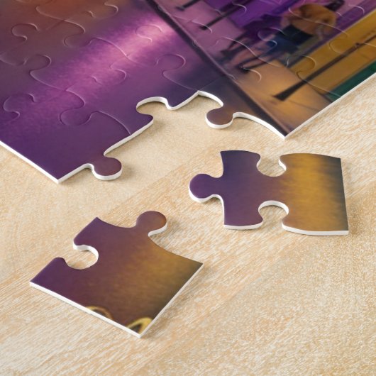 Rainbow feeën in de Franse wijk in New Orleans Legpuzzel (Zijkant)