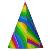 Rainbow Feesthoedjes (Achterkant)