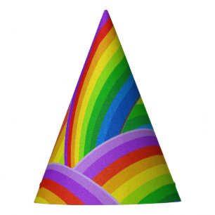 Rainbow Feesthoedjes
