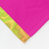 [Rainbow Fiesta] Harlequin Geometric Hot Pink Fleece Deken (Hoek)