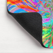 Rainbow Fire Mousepad Muismat (Hoek)